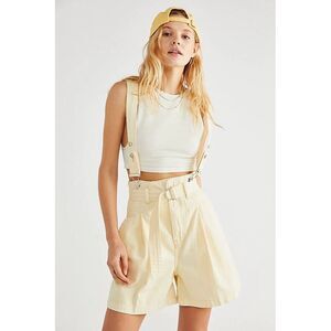 Free People Bittersweet Shortalls In Sunlit 30